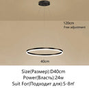 Axyaa Modern LED Pendant Chandelier for Living Room Restaurant Bedroom Lighting