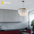 Axyaa Nordic Feather Pendant Chandelier for Home Decor Lighting
