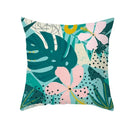 Axyaa Geometric Abstract Print Cushion Cover Tropical Botanical Pillowcase