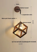 Axyaa Nordic Cube LED Wall Lamp for Modern Home Decor