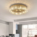 Axyaa Modern Crystal LED Ceiling Chandelier for Living Room Bedroom Lobby - High-end Luxury Art Decor