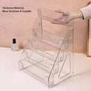 Axyaa 5-Layer Acrylic Nail Polish & Eyeglass Organizer Holds 40pc