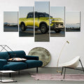 Axyaa Cars Frontier Pro Plug-in Hybrid 2025 5-Piece Canvas Wall Art Set
