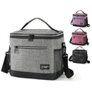 Axyaa Large Capacity Insulated Lunch Box Bag for Work Meals, Picnics & Outdoor Use