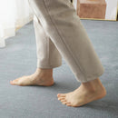 Axyaa Grey Floor Mat Thick Living Room Bedroom Carpet Children's Room Non-Slip Rug