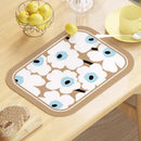 Axyaa Nordic Leather Dinner Mats Heat Insulation Home Decoration Table Placemat