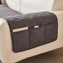 Axyaa Waterproof Sofa Cover for Living Room Furniture, Gray Pet Kids Couch Protector