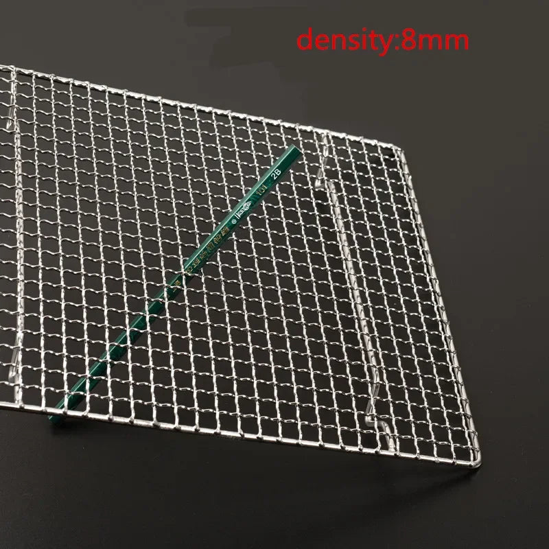 Axya Stainless Steel BBQ Grill Mesh Rectangular Baking Tool