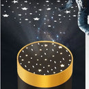 Axyaa Starry Sky Projection LED Chandelier for Modern Living Room Decor