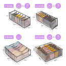 Axyaa Closet Clothes Organizer Underwear Socks T-Shirt Storage Box Cabinet Drawers Wardrobe