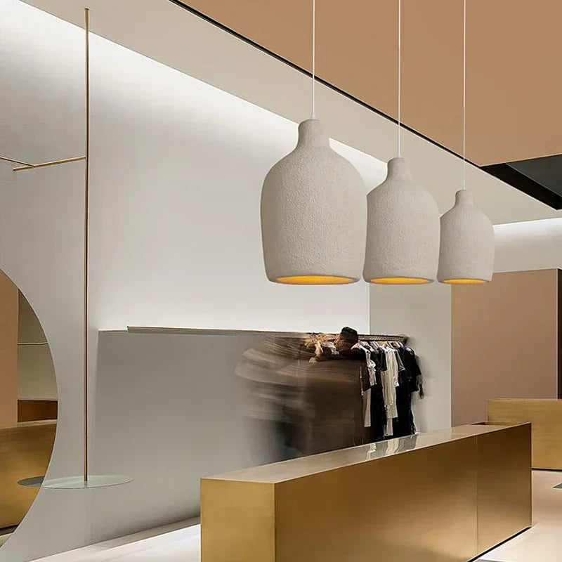 Axyaa Wabi Sabi LED Pendant Chandelier for Home Decor and Resturant