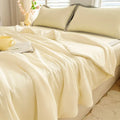 Axyaa Silk Summer Quilt - Cool & Machine Washable Thin Quilt