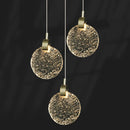 Axyaa Crystal Chandeliers: Modern LED Ceiling Hanging Lights for Living Room