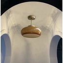 Axyaa Retro Glass Ceiling Lamp for Stylish Restaurant Balcony & Living Room