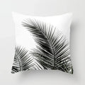 Axyaa Black and White Nordic Style Car Pillowcase Sofa Pillow Cover