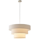 Axya Cream Chandelier: Elegant Lighting for Bedroom, Living Room, and Dining Room