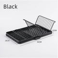 Axyaa Foldable Adjustable Drying Rack for Kitchen Plates, Bowls, Cutlery
