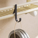 Axyaa Towel Holder Heated Radiator Rail Hooks; Home Cabinet Coat Scarf Hanger Rack