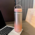 Axyaa Gradient Stainless Steel Thermal Water Bottle - Large Capacity Sports Kettle
