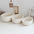 Nordic Cotton Rope Woven Organizer Box Set by Axyaa - Desktop Storage for Snacks, Keys & Cosmetics