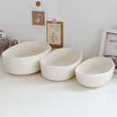 Nordic Cotton Rope Woven Organizer Box Set by Axyaa - Desktop Storage for Snacks, Keys & Cosmetics
