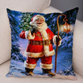 Christmas Santa Claus Pillowcase - Axyaa Christmas Day Party Sofa Decoration Gift
