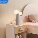 Axyaa Cactus Glass Ball LED Table Lamp for Bedroom Living Room