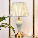 Axyaa Luxury Ceramics Table Lamp LED Modern Design for Living Room Bedroom