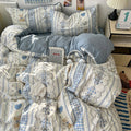 Axyaa Soft Skin-friendly Bedding Set with Duvet Cover, Bedsheet, Pillowcases