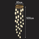 Axyaa LED Pendant Chandeliers for Modern Living and Dining Rooms