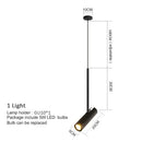 Axyaa LED Pendant Lights Hanging Lamp for Bedroom Dining Room Kitchen Chandeliers