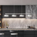 Axyaa Crystal Chandelier Pendant Light for Living Room and Bedroom