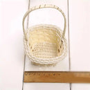 Axyaa Rattan Flower Storage Basket: Multi-functional Hand Made Picnic & Home Organizer