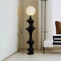 Axyaa LED Floor Lamp with Sphere Lampshade for Luxury Home Decor