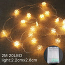 Axyaa LED Carrot Fairy Lights for Easter Home Decoration