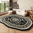 Axyaa Plush Retro Area Rug for Bedroom & Living Room, Soft Fluffy Floor Mat