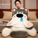 Axyaa Multifunctional Cartoon Headboard Pillow for Bed and Sofa, Big Cushion for Lumbar Support