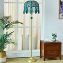 Axyaa Retro Tassel Floor Lamp for Living Room and Bedroom