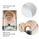 Morocco Mosque Door Canvas Print by Axyaa for Living Room Decor