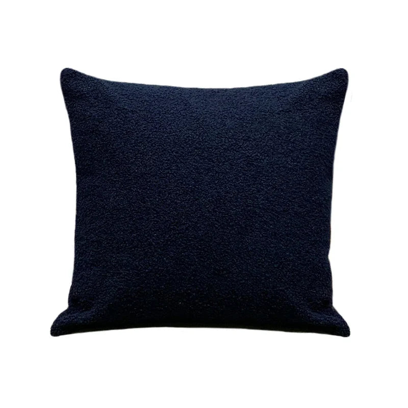 Axyaa Soft Plush Corduroy Throw Pillow Covers for Sofa Couch and Bedroom