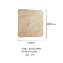 Axyaa Square LED Wall Lamp for Outdoor Decor in Villa Courtyard & Restaurant