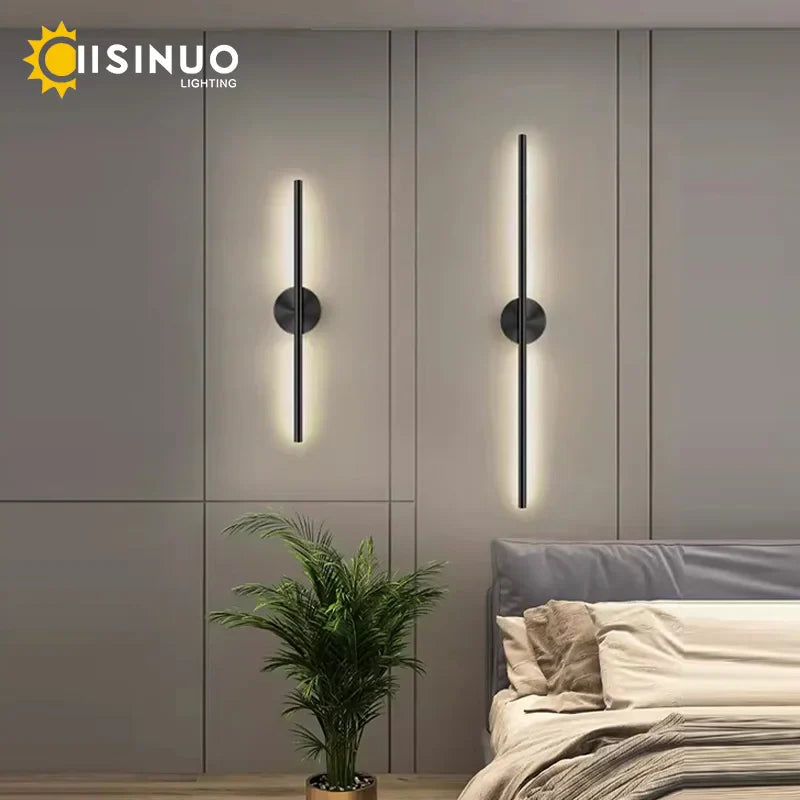 Axyaa LED Wall Lamp: Modern Indoor Lighting for Living Room, Bedroom, TV Background