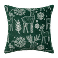Axyaa Christmas Chenille Pillowcase Cojines Festive Living Room Cushion Cover