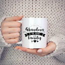 Axyaa Grandma Nutritional Facts Mug - Best Grandma Gift