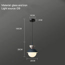 Axyaa Macaron Pendant Light for Bedroom Living Room Decor