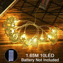 Axyaa Moon Star LED String Lights Eid Ramadan Home Decoration Party Supplies