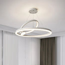 Axyaa Modern LED Chandelier Pendant Light for Dining Room Ceiling - Indoor Hanging Lighting