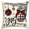 Axyaa Christmas Pillowcase 45x45cm - Home Decor & New Year Gift