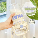 Axyaa Double Cup Water Bottles - BPA-Free Sports Drinkware