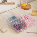 Axyaa Acrylic Stationery Drawer Organizer Watercolor Pen Holder Multi-Layer Storage Rack